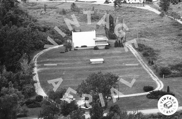 Devils Lake Drive-In Theatre - Old Aerial (newer photo)